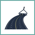 С новым мостом!