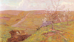 В.К.Бялыницкий-Бируля. Вновь расцвела весна. 1947